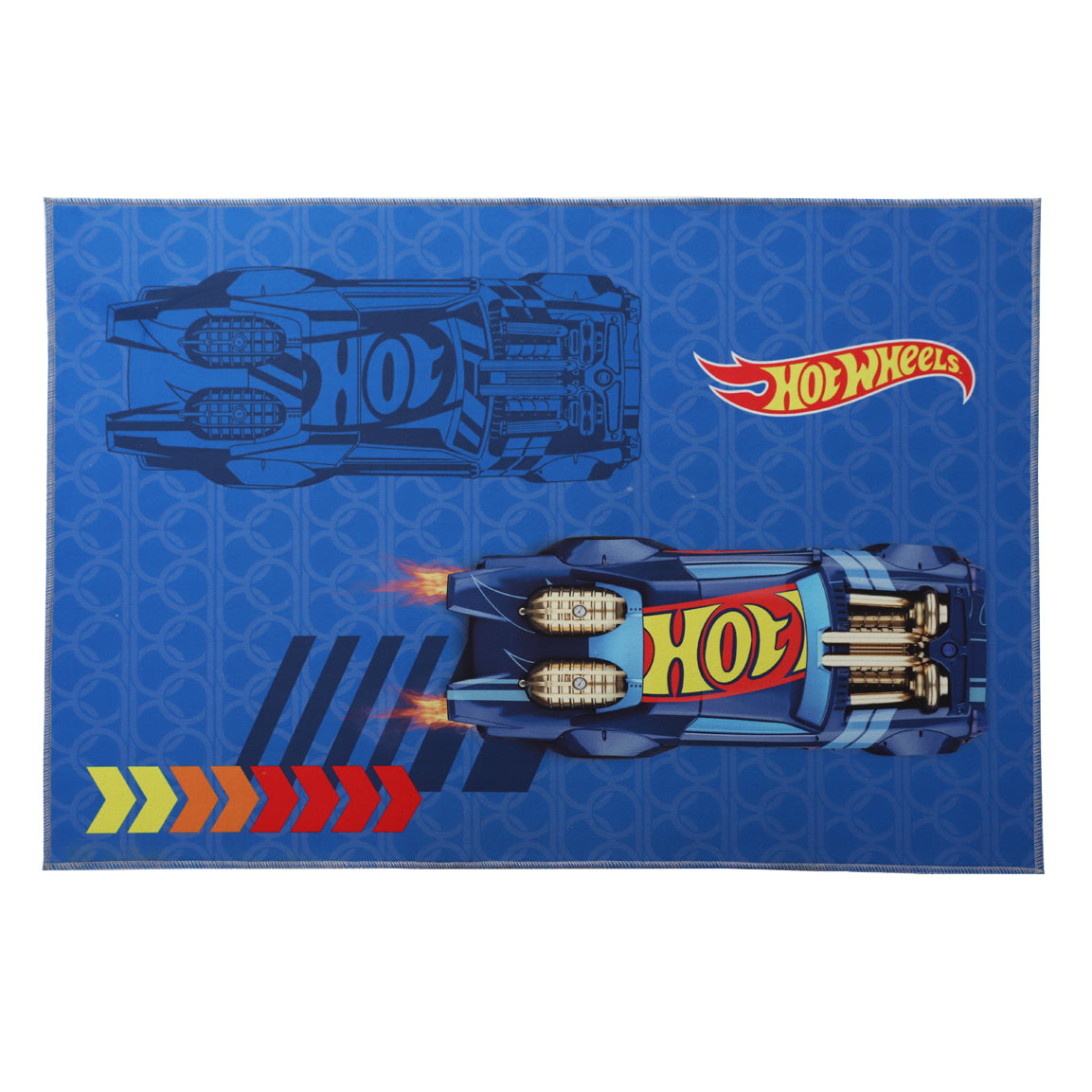 TAPETE JOY MATTEL HOT WHEELS RACE 070X100CM AZUL – Jolitex Ternille
